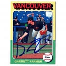 Garrett Farmer autograph